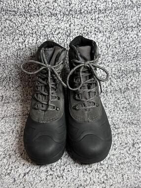 Magellan Pac Boot II Waterproof 200g Insulated Grey Black Leather Mens Sz 9D NEW